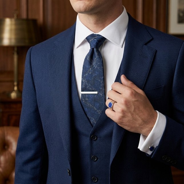 Navy & Graphite Executive Marmor Slips (Skapare uppladdad)