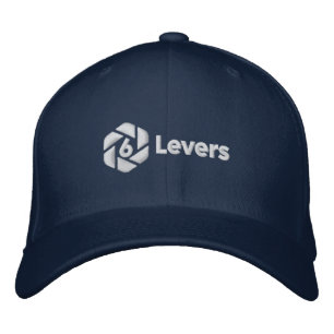 Navy Hat Broderad Keps