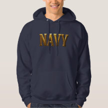 Navy Hooded Sweatshirt - Hoodie for NAVY Vets
