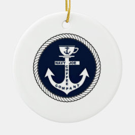 Navy Joe Coffee Company jul Ornament