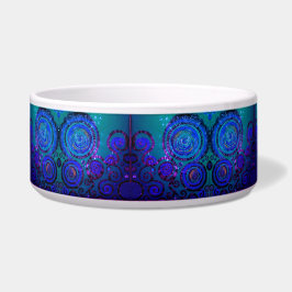 NAVY keramisk hund skål | m3galleryStudio