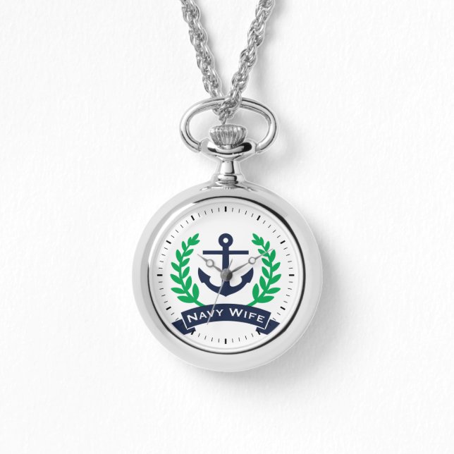 Navy Makfe Anchor Armbandsur (Framsida)