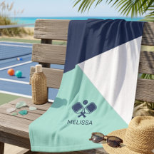 Navy Mint Coastal Summer Pickleball Namn