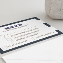 Navy Nautical Rand OSA kort