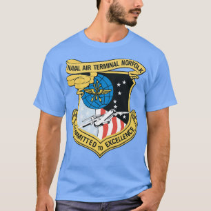 Navy Naval Luft Terminal Norfolk wo Txt X T Shirt