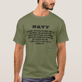 NAVY Oath Grönt T-Shirt T-Shirt