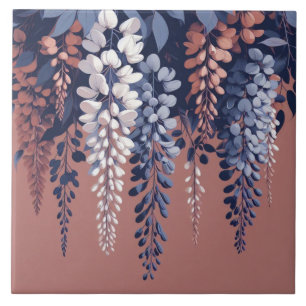Navy och Ro Wisteria Elegance Kakelplatta