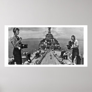 Navy Phokläder Work Poster