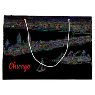 Navy Pier Chicago 1920's NEON Art Windy City
