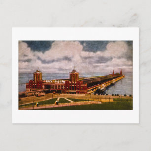 Navy Pier, Chicago, Illinois (ca.1916-1930) Vykort
