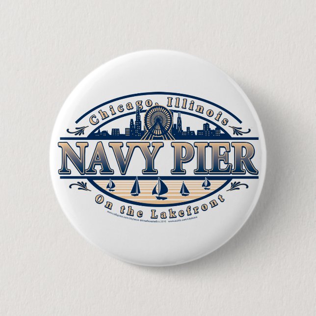 Navy Pier Chicago Knapp (Framsida)