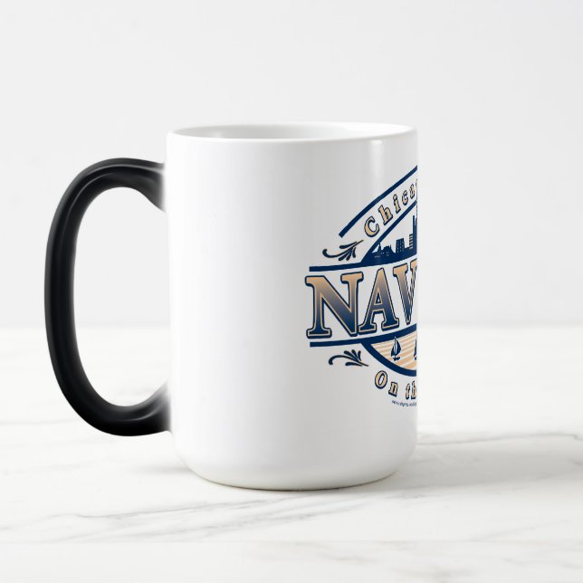 Navy Pier Chicago Magisk Mugg (Vänster)