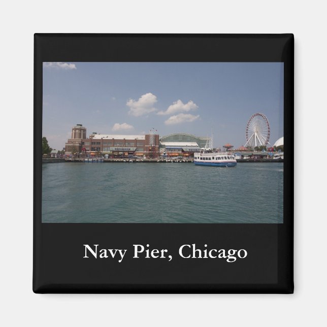 Navy Pier, Chicago Magnet (Framsidan)