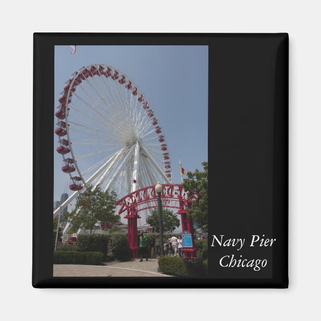 Navy Pier, Chicago Magnet (Framsidan)