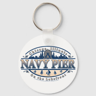 Navy Pier Chicago Nyckelring