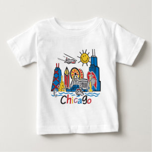 Navy Pier Chicago T-shirt