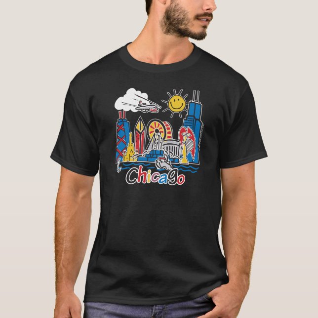 Navy Pier Chicago Tee (Framsida)