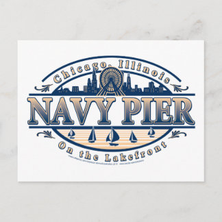 Navy Pier Chicago Vykort