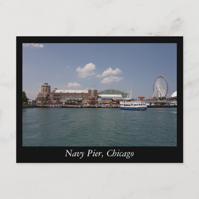 Navy Pier, Chicago Vykort (Framsida)