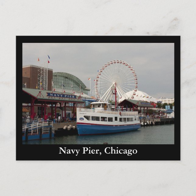 Navy Pier, Chicago Vykort (Framsida)