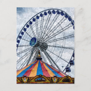 Navy Pier Ferris Wheel Vykort