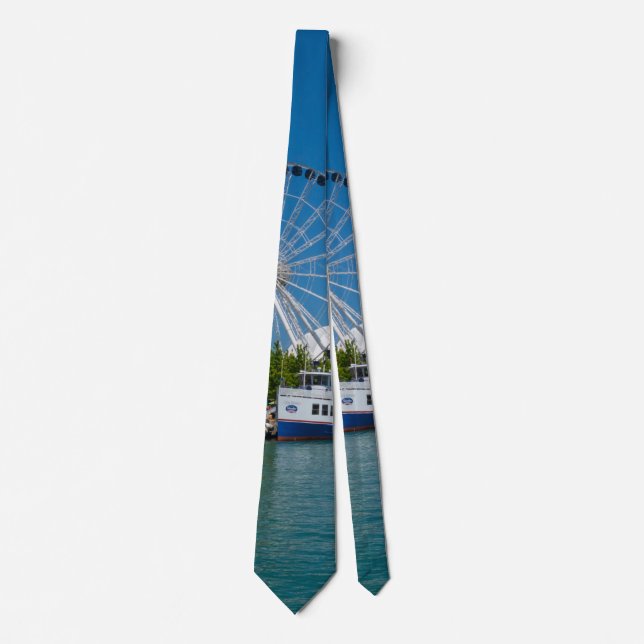 Navy Pier Neck Tie Slips (Framsida)
