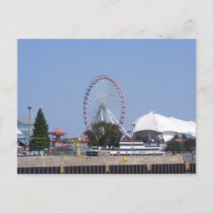 Navy Pier Pariserhjul Vykort