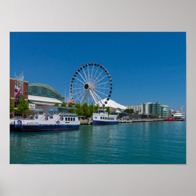 Navy Pier Poster (Framsidan)