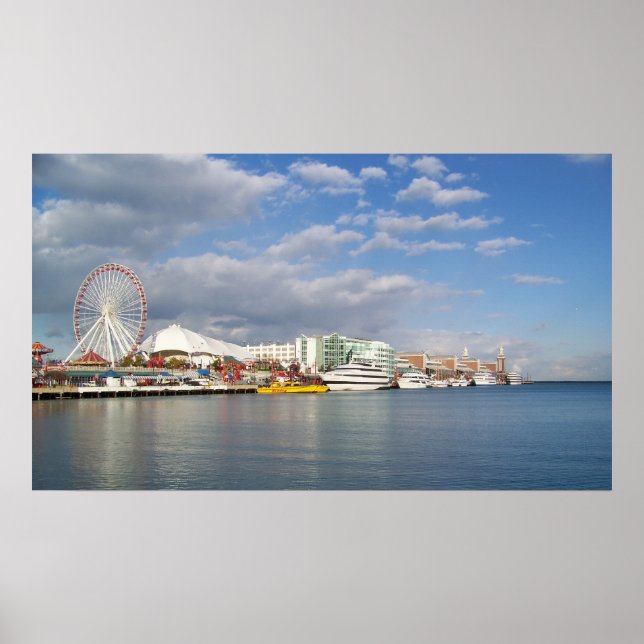 Navy Pier Poster (Framsidan)