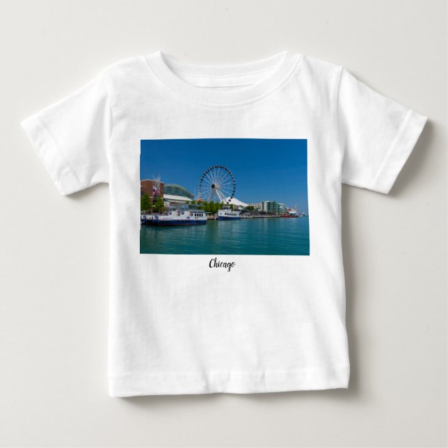 Navy Pier T Shirt (Framsida)