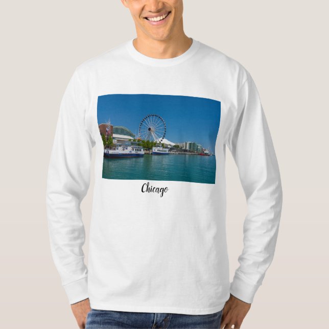 Navy Pier T Shirt (Framsida)