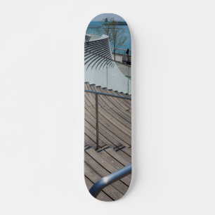 Navy Pier Trappor Old School Skateboard Bräda 21,6 Cm