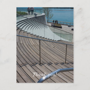 Navy Pier-trapporna Vykort