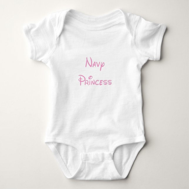 Navy Princess T-shirt (Framsida)