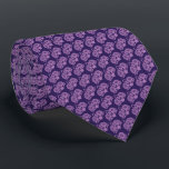 Navy  Purple Exquisite Pattern Tie Slips<br><div class="desc">Navy Purple Exquisite Pattern Tie Krawatte</div>