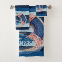 Navy Rand Välkommen ombord Wave Life Buoy