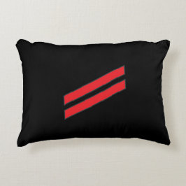 Navy Rank E-2 Fireman Prydnadskudde