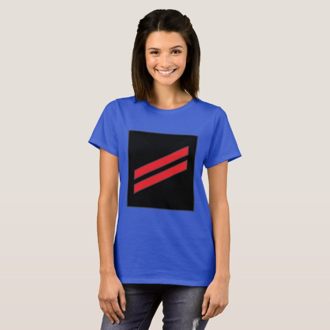 Navy Rank E-2 Fireman T Shirt (Hel framsida)