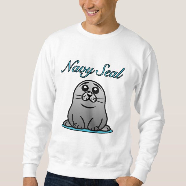 Navy seal lång ärmad tröja (Framsida)