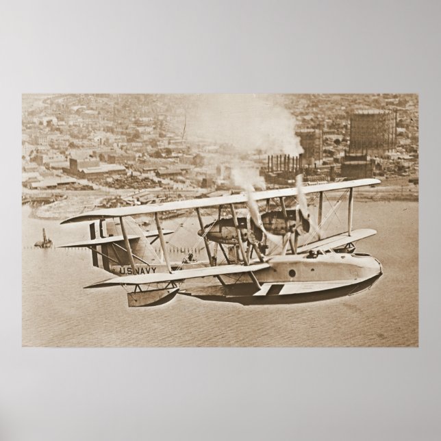 Navy Seaplane PN9 Flygande Kusten Poster (Framsidan)