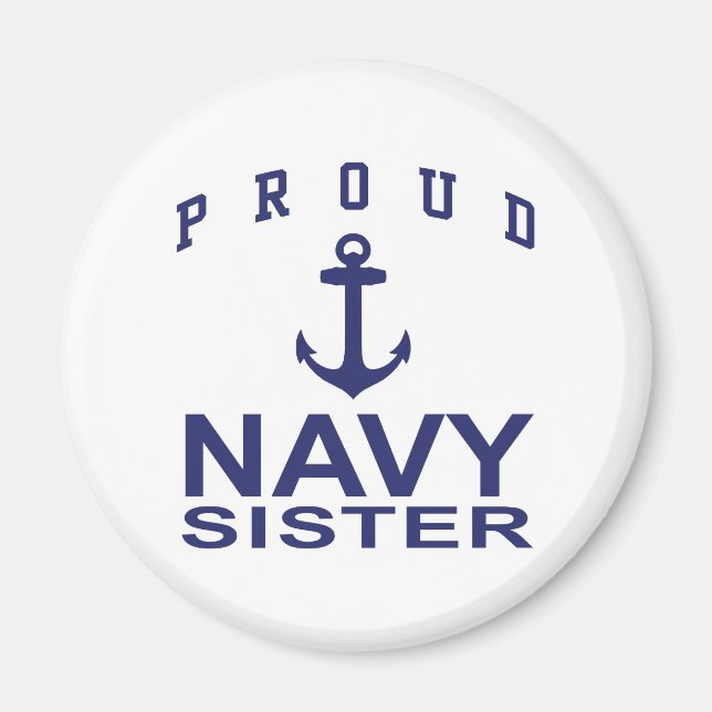 Navy Sister Magnet (Framsidan)