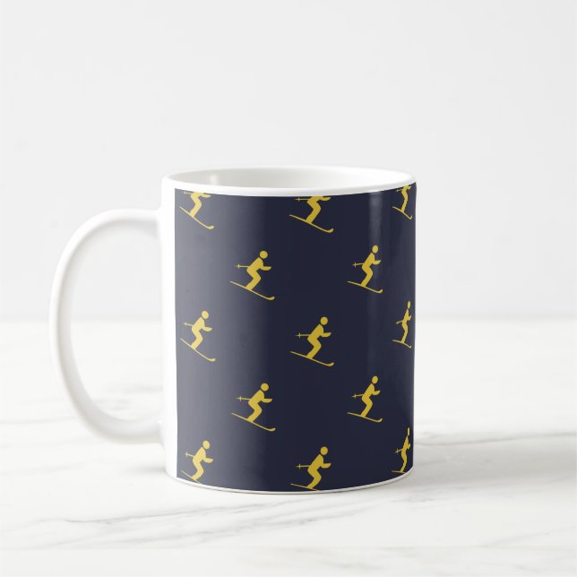 Navy Skier Kaffemugg (Vänster)