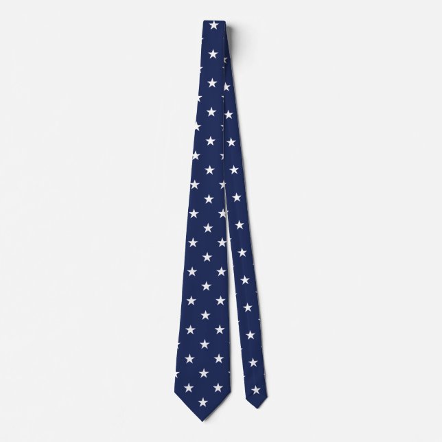 Navy Stars Tie Slips (Framsida)