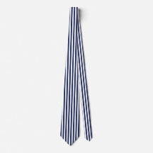 Navy Streck Tie