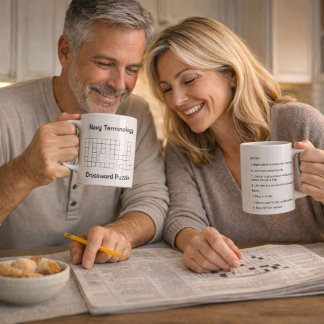 Navy Terminology Crossword Puzzle Kaffemugg
