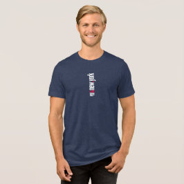 Navy Tri-blend T-Shirt|Soft NYC Urban Tee|New York T Shirt