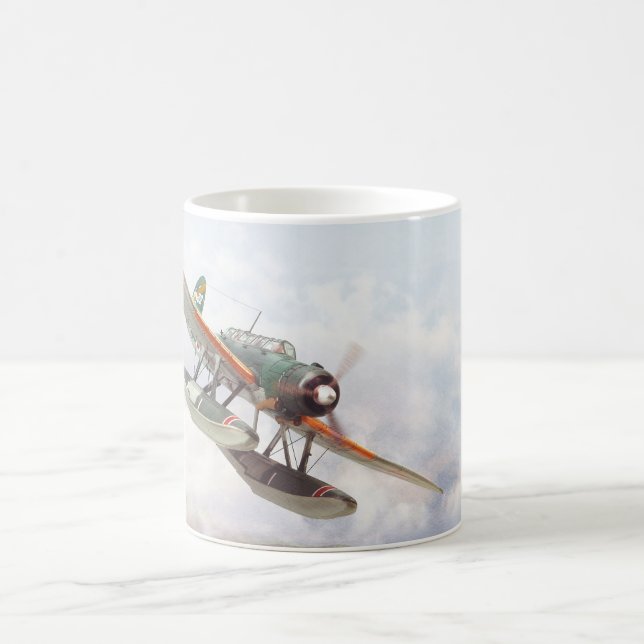 "Navy Type Zero Reconnaissance Seaplane"mug Kaffemugg (Center)