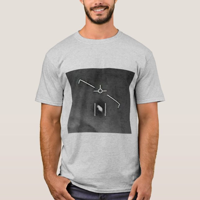 Navy UFO (underbase edition) T Shirt (Framsida)