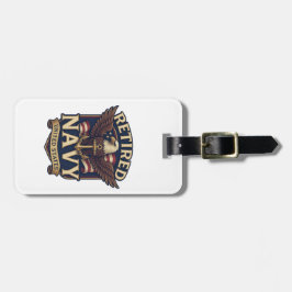 Navy USN VETERAN Bagagebricka