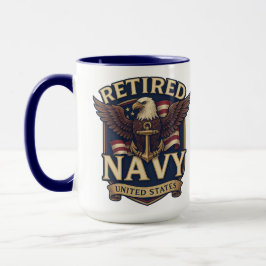 Navy USN Veteran Mugg